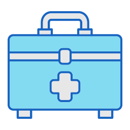 First aid kit icon