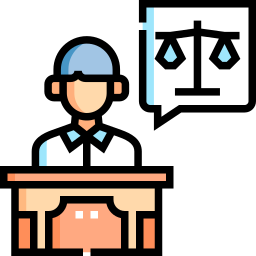 Public prosecutor icon