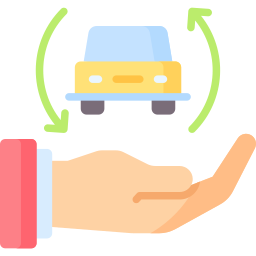auto compartido icono