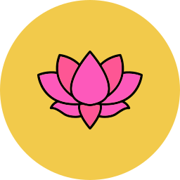 fiore di loto icona