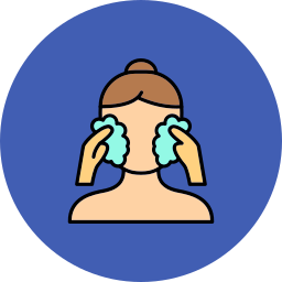 Facial treatment icon