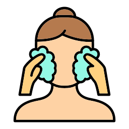 Facial treatment icon