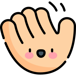 winkende hand icon