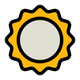 Sun icon