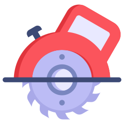 Electric saw icon