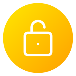 Open lock icon