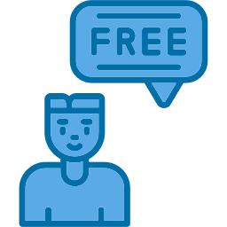 무료 대화 icon