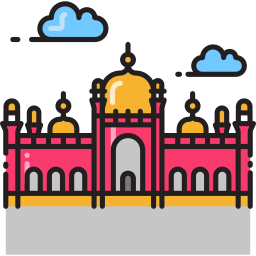 moschea badshahi icona