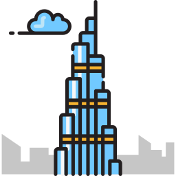burj khalifa ikona