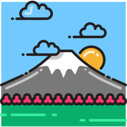 góra fuji ikona