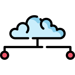 servidor en la nube icono