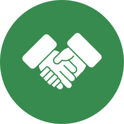 Shaking hands icon