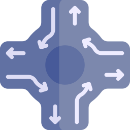 Roundabout icon