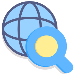 búsqueda global icono