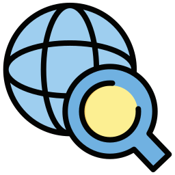 ricerca globale icona
