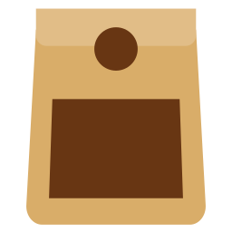 sac à café Icône