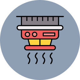 Smoke detector icon