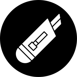 Cutter knife icon