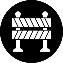 Road Barrier icon