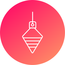 Plumb bob icon