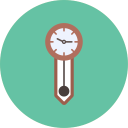 Wall clock icon