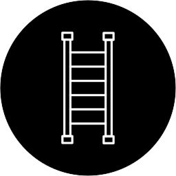 escalera icono