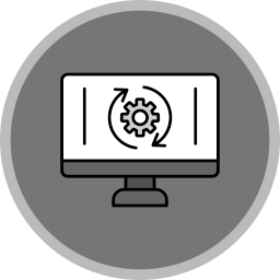 Monitor screen icon