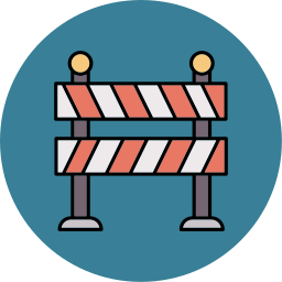 Road Barrier icon