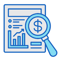 base de datos financiera icono