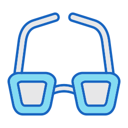 3d glasses icon