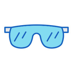 veiligheidsbril icoon