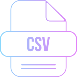 csv-bestand icoon