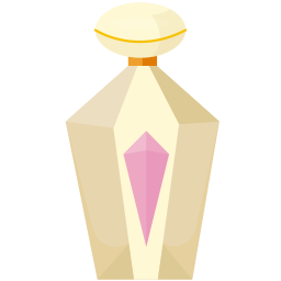 bottiglia di profumo icona