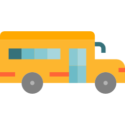 bus scolaire Icône