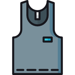 Sleeveless shirt icon