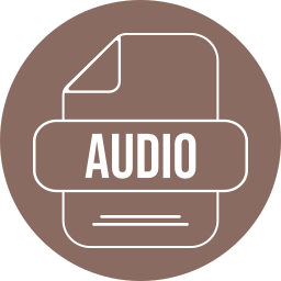 l'audio Icône