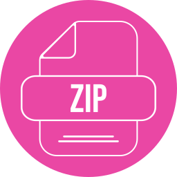 archivo zip icono