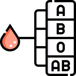 gruppo sanguigno icona