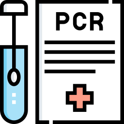 Pcr test icon