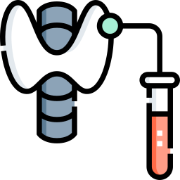 test thyroïdien Icône