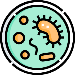 coltura microbica icona