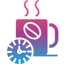 Hora de café icono
