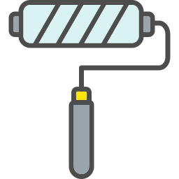 Paint roller icon