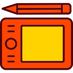 Graphic tablet icon