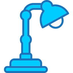 Desk lamp icon