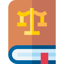 Law book icon