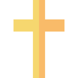 Latin cross icon
