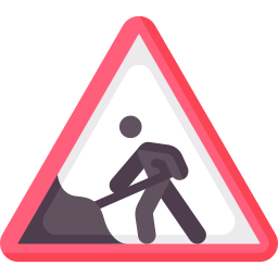 Road work icon