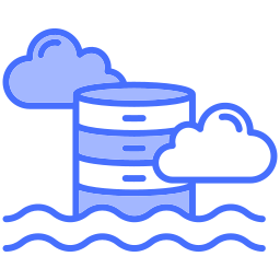 Data lake icon