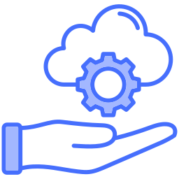 Cloud service icon